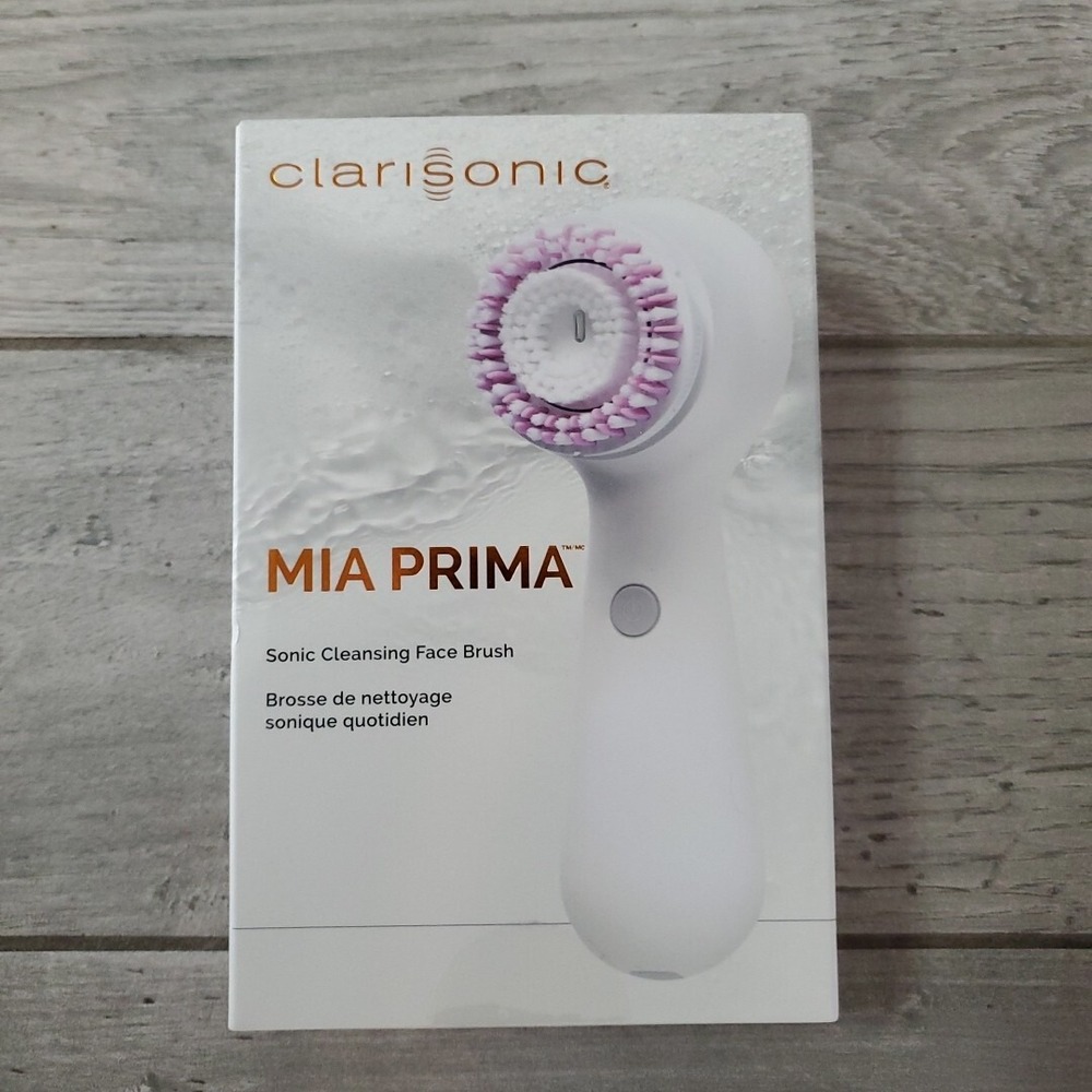 Clarisonic Mia Prima Sonic Facial Cleansing Brush - White NIB New in Box